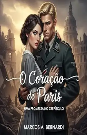 Capa do livro O CORAÇÃO DE PARIS: Uma Promessa no Crepúsculo - MARCOS A.  BERNARDI