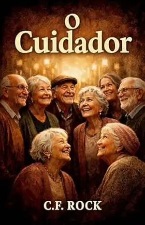 Capa do livro O CUIDADOR - C. F.  ROCK