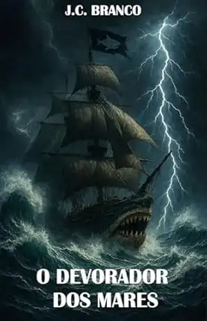 Capa do livro O Devorador dos Mares - J. C. Branco