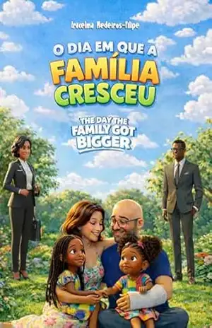 Capa do livro O dia em que a família cresceu - Iracelma Medeiros-Filipe
