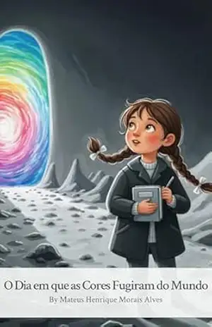 Capa do livro O Dia em que as Cores Fugiram do Mundo (O Mundo das sensações) - Mateus Morais Alves