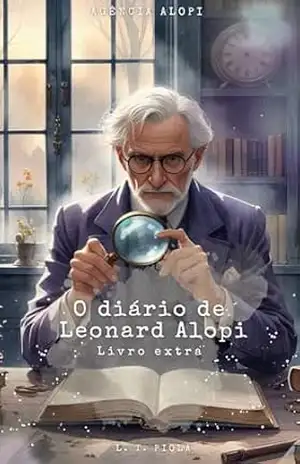 Capa do livro O Diário de Leonard Alopi (Agência Alopi) - L. T. Piola