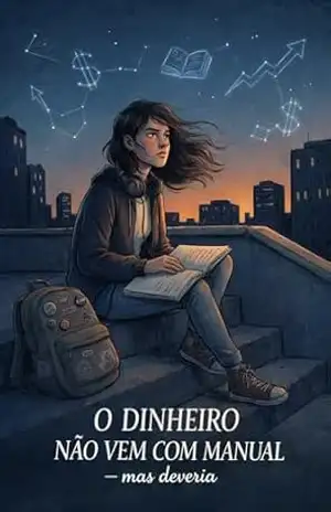 Capa do livro O Dinheiro Não Vem Com Manual: Mas deveria — Lições que ninguém te ensina na escola sobre dinheiro, escolhas, caráter e liberdade - Rafael Perez de Lima