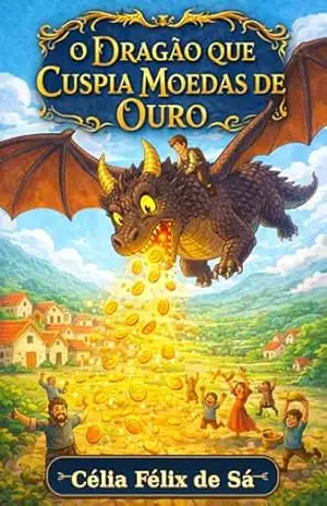 Capa do livro O Dragão que Cuspia Moedas de Ouro - Célia Félix de Sá