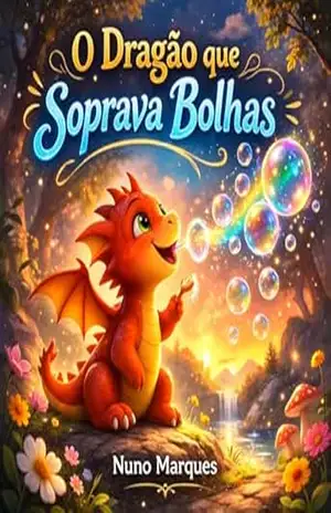 Capa do livro O Dragão Que Soprava Bolhas: Uma aventura mágica sobre ser diferente e especial (As Aventuras do Dragão Foguinho) - Nuno Marques