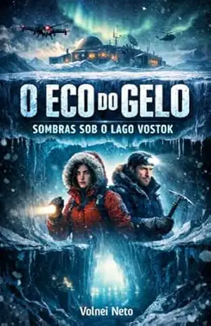 Capa do livro O Eco do Gelo: Sombras sob o Lago Vostok - Volnei Neto
