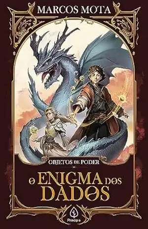 Capa do livro O enigma dos dados – Livro 1 (Objetos de poder) - Marcos Mota