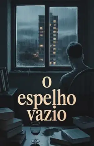 Capa do livro O Espelho Vazio – é uma jornada pela solidão e pelas sombras do olhar humano. - Leonardo  Matos