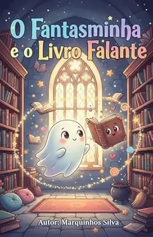 O Fantasminha e o Livro Falante (Aventura do Fantasminha Nino) – (História Infantil – história para domir – história para criança de 03 a 07 anos) – Marquinhos Silva