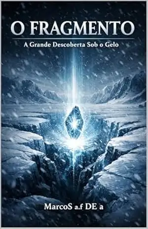 Capa do livro O FRAGMENTO: A Grande Descoberta Sob o Gelo (O FRAGMENTO – a chave oculta Livro 1) - MarcoS  a.f DE a