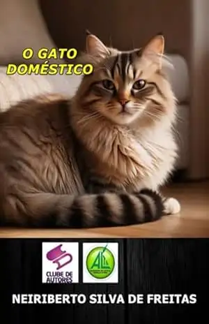 Capa do livro O Gato Doméstico - Neiriberto Silva De Freitas