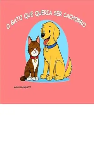 Capa do livro O gato que queria ser cachorro - Marcos  Pasquatti
