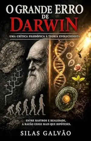 Capa do livro O grande erro de Darwin - SILAS Galvão