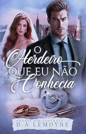 Capa do livro O Herdeiro que Eu não conhecia: Amores por Contrato Livro 2 - D. A. Lemoyne