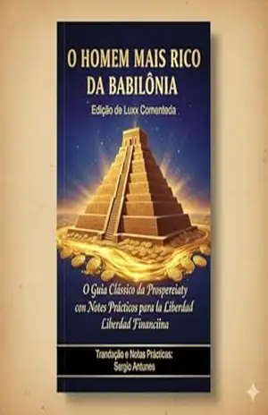 Capa do livro O Homem Mais Rico da Babilônia: Edição de Luxo Comentada: O Guia Clássico da Prosperidade com Notas Práticas para a Liberdade Financeira - George S. Clason