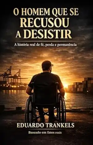 Capa do livro O Homem Que Se Recusou a Desistir: A história real de fé, perda e permanência - Eduardo Trankels
