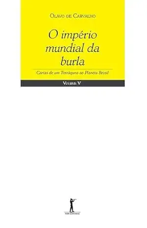 Capa do livro O Império Mundial da Burla - Olavo de Carvalho
