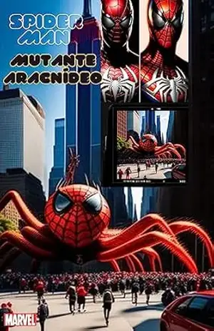 Capa do livro O incrível homem–aranha: O mutante aracnídeo (Spider Man: O mutante aracnídeo) - Ronello  Peter
