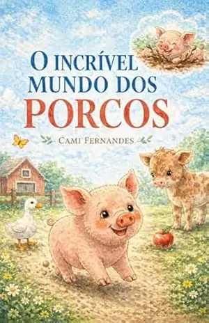 Capa do livro O incrível mundo dos Porcos: e as grandes lições de um pequeno focinho (Guia para Pequenos Exploradores do Mundo Animal) - Cami  Fernandes