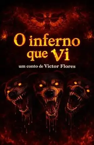 Capa do livro O inferno que vi: um conto de Victor Flores - Victor Flores
