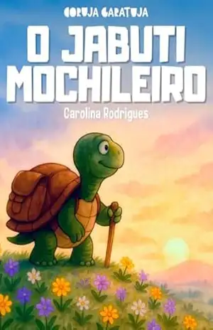 Capa do livro O Jabuti Mochileiro: Gratidão, amizade e transformação - Carolina Rodrigues da Silva Souza