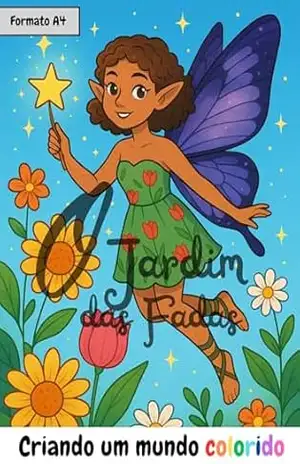 O Jardim das Fadas: Livro para imprimir e colorir – Zlly GG