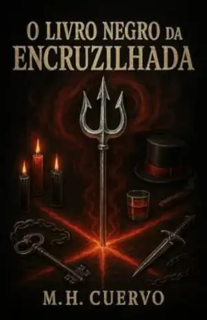 O Livro Negro da Encruzilhada: Chamas do Tridente, Mistérios e Poderes dos Exus Guardiões – M.H. Cuervo