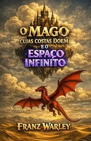 Capa do livro O Mago Cujas Costas Doem e o Espaço Infinito - Franz Warley