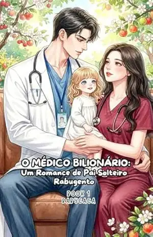 Capa do livro O MÉDICO BILIONÁRIO: Um Romance de Pai Solteiro Rabugento: Book 1 - Baby Caca