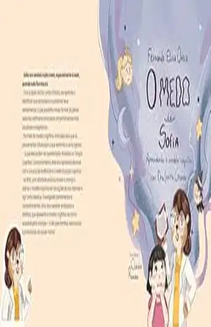 Capa do livro O Medo de Sofia: Aprendendo o modelo cognitivo com a Dra. Lontra Grávida - Fernanda Elisa Ortiz