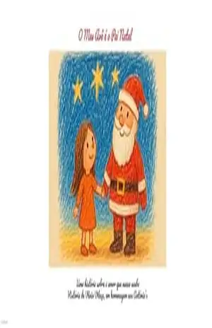 Capa do livro O meu Avô é o Pai Natal: Uma história sobre o amor que nunca acaba - Vânia Vilaça
