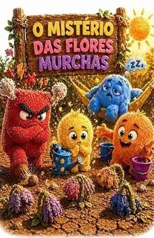 Capa do livro O Mistério das Flores Murchas (Condomínio das Emoções) - Jéssyca Alves