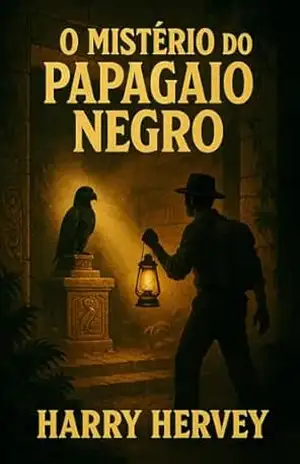 Capa do livro O Mistério do Papagaio Negro - Harry Hervey