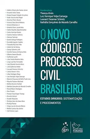 Capa do livro O Novo Código de Processo Civil Brasileiro – Estudos Dirigidos: Sistematização e Procedimentos - Thereza Arruda Alvim