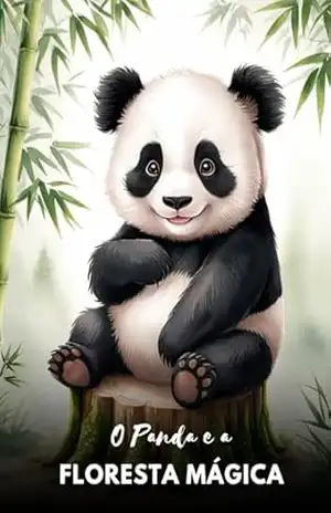 Capa do livro O Panda e a Floresta Mágica - Anderson Lucas