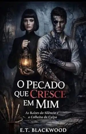 Capa do livro O PECADO QUE CRESCE EM MIM: As raizes do silêncio e a colheita da culpa - E.T. BLACKWOOD
