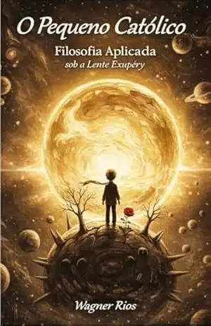 Capa do livro O Pequeno Católico: Só se vê bem com o coração! (A Lente Exupéry — Filosofia Aplicada do Pequeno Príncipe) - WAGNER RIOS