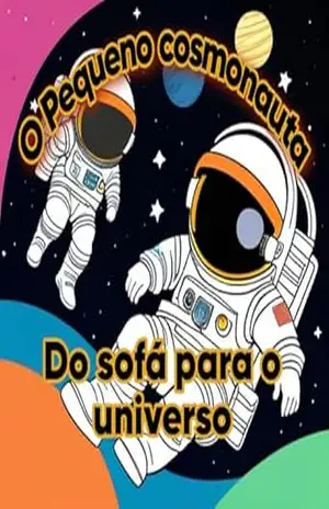 Capa do livro O Pequeno Cosmonauta - Tayna Santos de campos