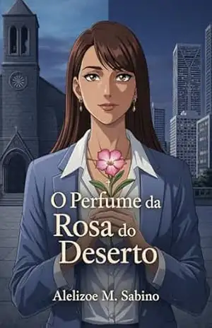 Capa do livro O Perfume da Rosa do Deserto - Alelizoe M. Sabino