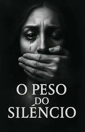 Capa do livro o peso do silencio - raiane alves DE SOUZA