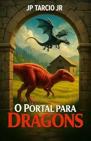 Capa do livro O Portal para Dragons - JP Tarcio Jr