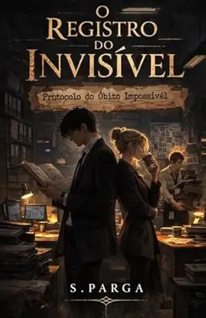 Capa do livro O Registro do Invisível: Protocolo do Óbito Impossível - Sharles Parga