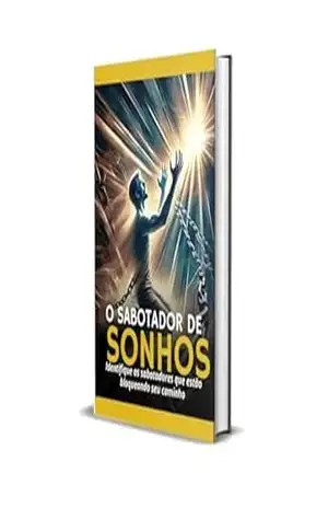 Capa do livro O Sabotador de Sonhos (Mestre das Páginas Livro 8) - antonio luiz nogueira