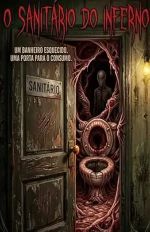 O SANITÁRIO DO INFERNO: UM BANHEIRO ESQUECIDO. UMA PORTA PARA O CONSUMO. – Elvis  Maia