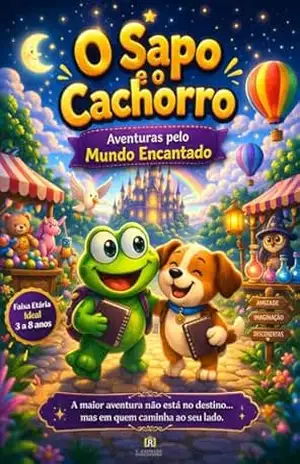 O Sapo e o Cachorro: Aventuras pelo Mundo Encantado: “A maior aventura não está no destino… mas em quem caminha ao seu lado. ”Ideal 3 a 8 anos. Educação Socioemocional. Escuta e Sensibilidade – FABRÍCIO ANDRADE