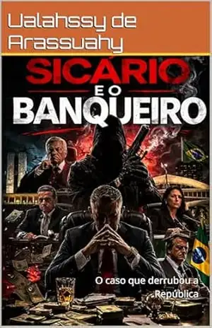 Capa do livro O SICÁRIO DO BANQUEIRO: O caso que derrubou a República - Ualahssy  de Arassuahy