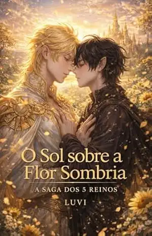 Capa do livro O SOL SOBRE A FLOR SOMBRIA - LUAN VITOR (LUVI)