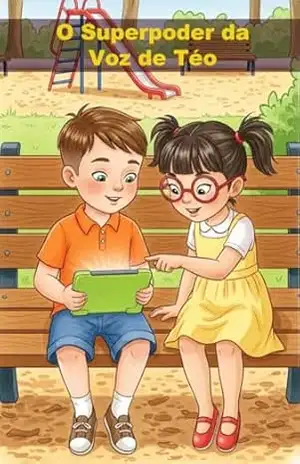 Capa do livro O Superpoder da Voz de Téo - Nikola Freitas