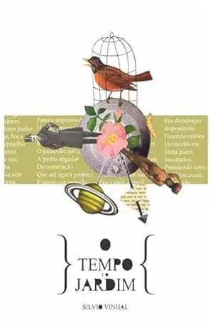 Capa do livro O Tempo e o Jardim - Silvio Vinhal
