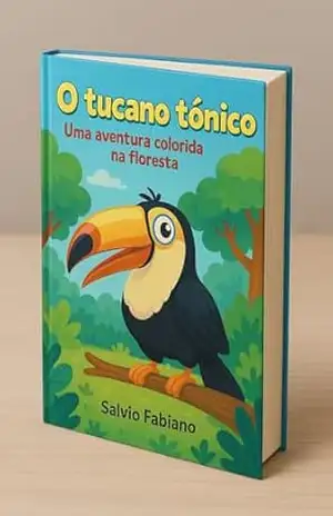 Capa do livro O Tucano Tonico: Uma Aventura Colorida na Floresta - SALVIO JUNIOR